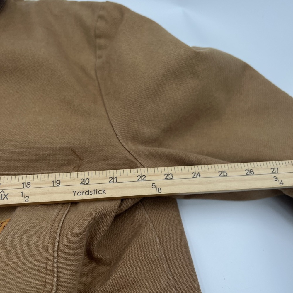 Vintage 70s Wrangler Big Ben Blanket Lined Canvas Barn Chore Coat Jacket Mens 44 - Picture 10 of 12